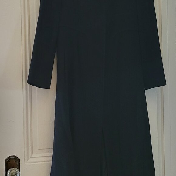 MaxMara Funnel Neck Virgin Wool Coat - Picture 7 of 7